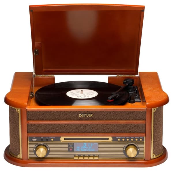 Denver MRD-51 pladespiller minisystem med FM/DAB+