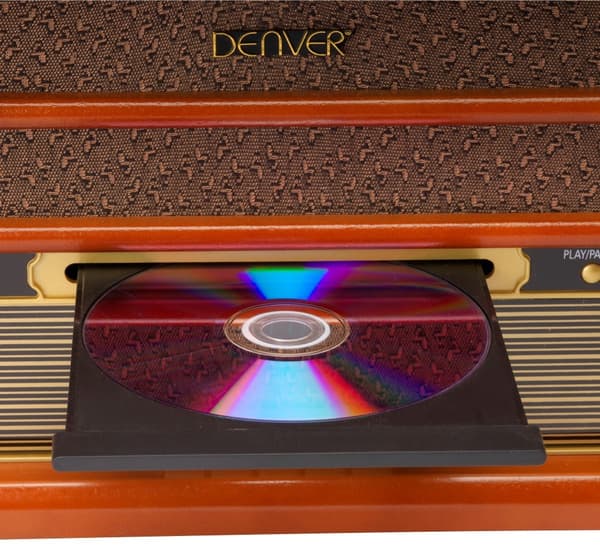 Denver MRD-51 pladespiller minisystem med FM/DAB+