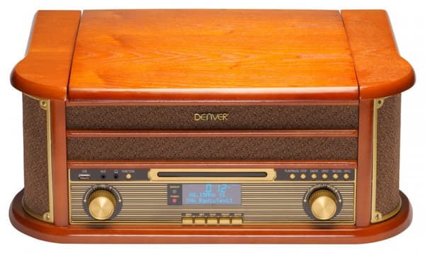 Denver MRD-51 pladespiller minisystem med FM/DAB+