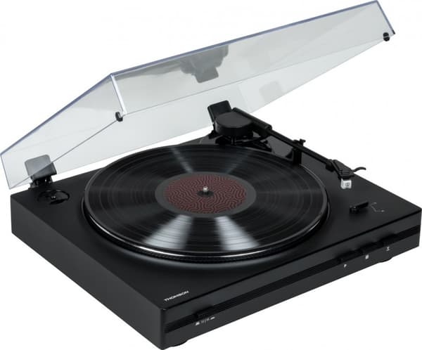 Fuldautomatisk pladespiller Thomson TT350 + Audio-Technica AT3600L pickup