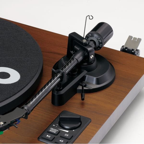 Lenco LS-600WA pladespiller (valnød) + højttalere HiFi-sæt