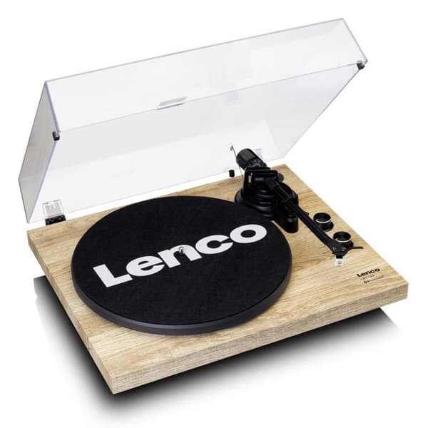 LENCO LBT-188 Vinyl skivspelare - Bluetooth/USB-anslutning - Trä