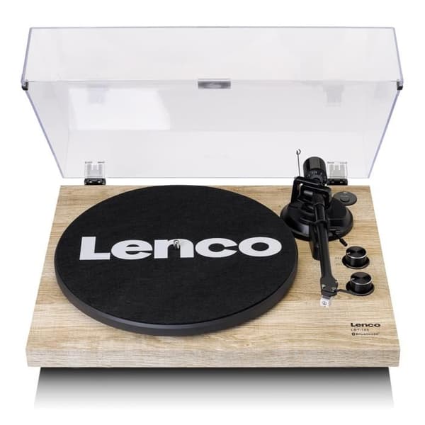 LENCO LBT-188 Vinyl skivspelare - Bluetooth/USB-anslutning - Trä