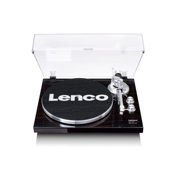 LENCO LBT-188 Vinyl skivspelare - Bluetooth/USB-anslutning - Hasselnötsfärg