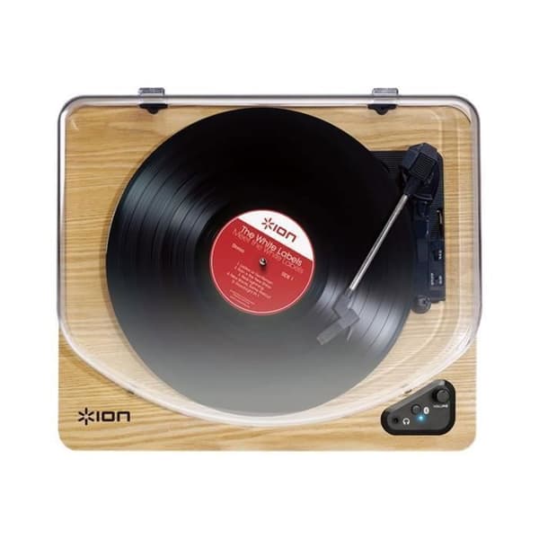 ION AIR LP skivspelare - Trä - 33/45/78 rpm - Stereo - Halvautomatisk