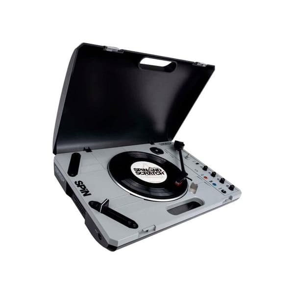 Bärbar skivspelare - Reloop - SPIN - Bluetooth-ljudströmning - Scratching - Mobile cutting