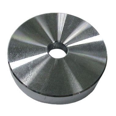 Adapter för vinyl skivspelare - RELOOP - SingleAdapt - Silver finish - 45 RPM centerer