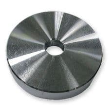 Adapter för vinyl skivspelare - RELOOP - SingleAdapt - Silver finish - 45 RPM centerer
