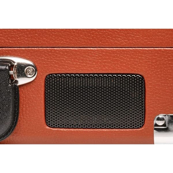 Denver USB skivspelare - skivspelare med digital brännare - brun - 33 rpm, 45 rpm, 78 rpm
