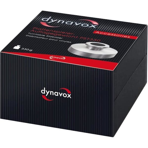 Aluminiumstabilisator - DYNAVOX - PST330 - Vikt 330 g - Kolfiberbeläggning - Silverfärgad