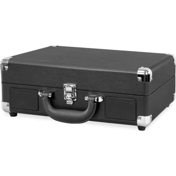 VICTROLA Resväska Skivspelare - Bluetooth - 3 hastigheter - Svart