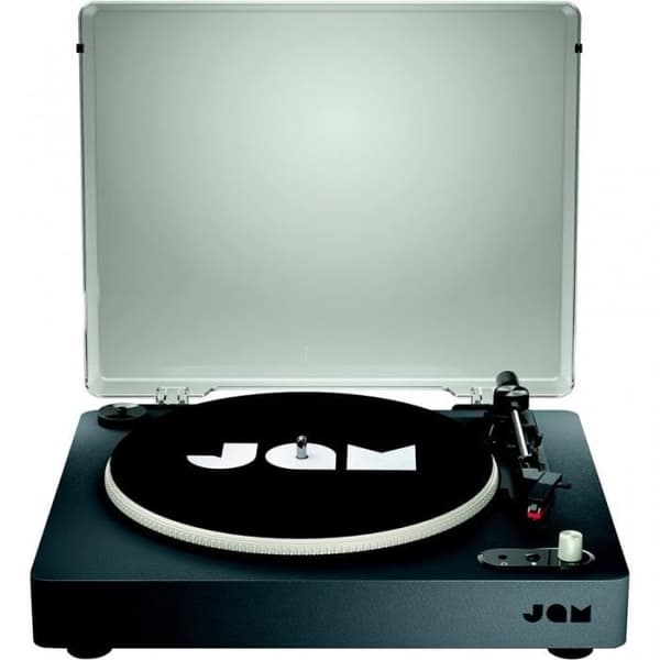 Vinyl skivspelare - JAM - HD HX-TT400-BK - 33 rpm - Helt manuell - Vintage