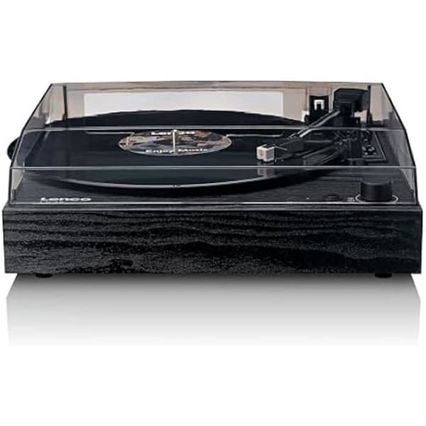 Plattspelare - LENCO - LS-15BK - Bluetooth® - 2 inbyggda högtalare - Mikrofon AT3600L