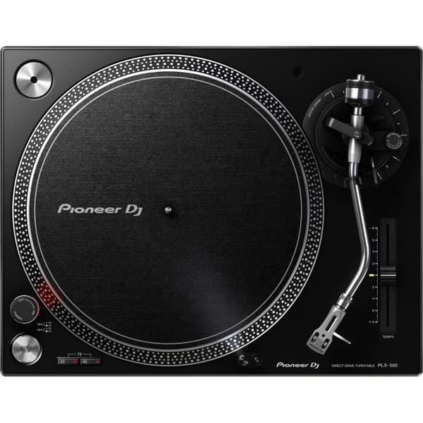 Plattturner - PIONEER DJ - PLX-500-K - Analogljud - 1 USB-utgång - Svart