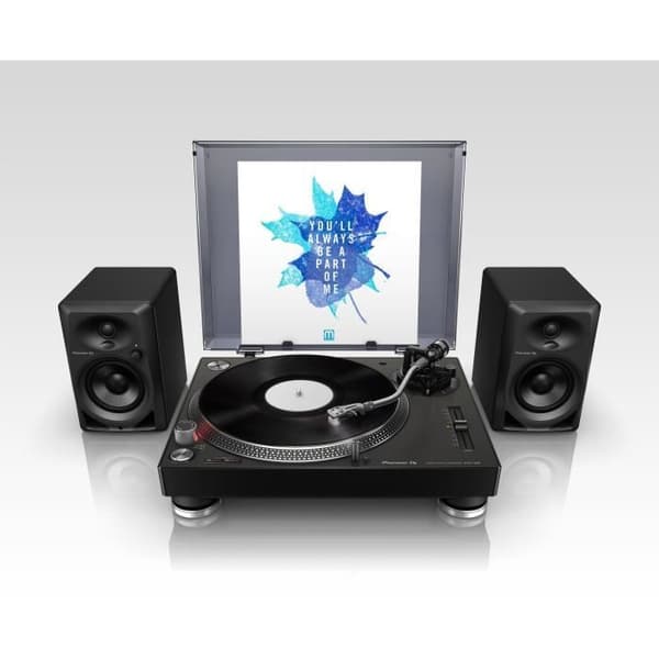 Plattturner - PIONEER DJ - PLX-500-K - Analogljud - 1 USB-utgång - Svart