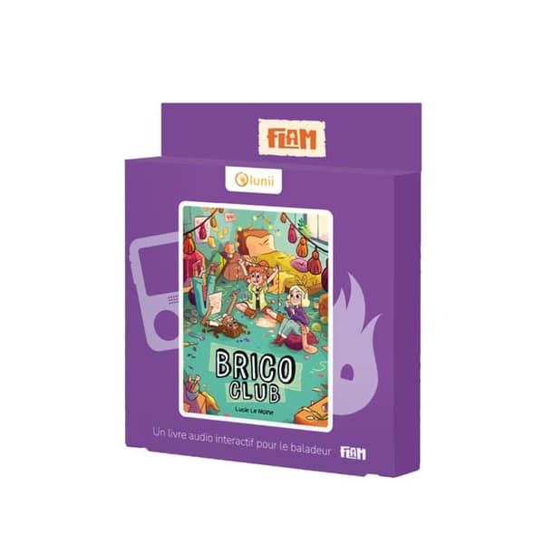 Educational Console - Le brico-club box set - Lunii - Interaktiv ljudbok från 7 år att lyssna på på FLAM