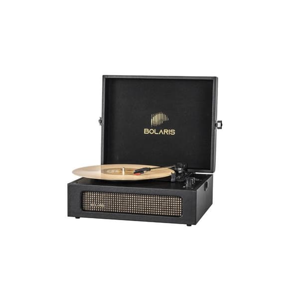 Platinum Skivspelare Vinyl Brasilia Bluetooth 5.0 med Svart Högtalare