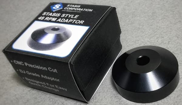 Stasis 45 varvs adapter DJ