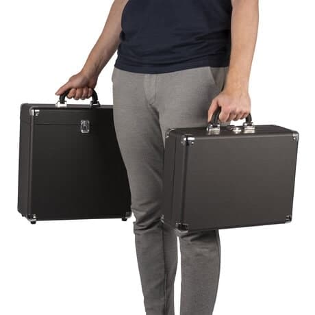 Fenton Vinylcase för ca 30 vinylskivor, svart