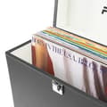 Miniatyrbild 11 av 11: Fenton Vinylcase för ca 30 vinylskivor, svart