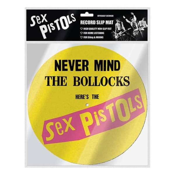 Turntable slipmat: Sex Pistols Nevermind The Bollocks