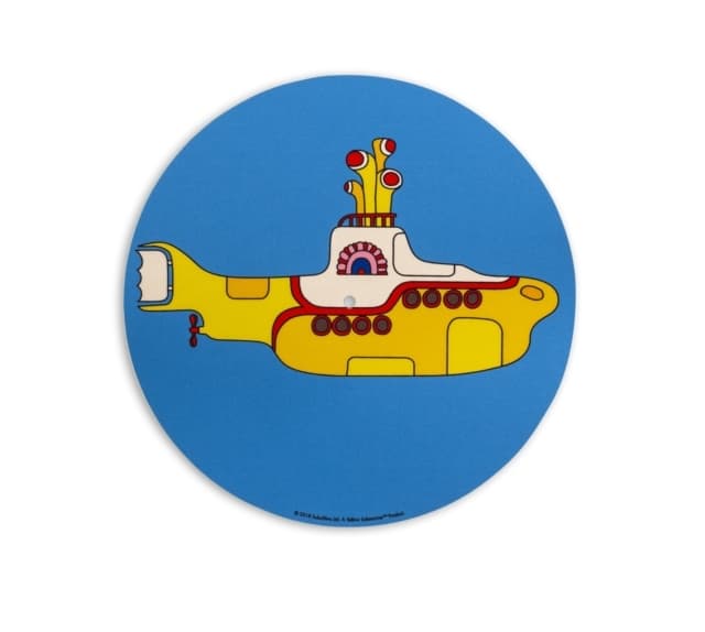 Turntable slipmat Beatles Yellow Submarine CDON