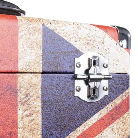 RC30 Vinyl skiv case UK flagga