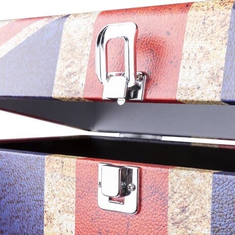 RC30 Vinyl skiv case UK flagga