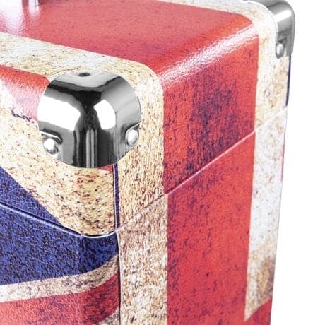 RC30 Vinyl skiv case UK flagga