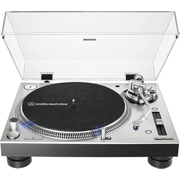 Audio-Technica LP140XPSVEUK Professionell direktdriven skivspelare Silver