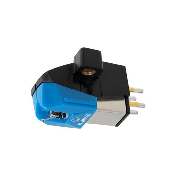 Audio-Technica VM95C - Dual Moving Magnet Cartridge, Tapered Bonded Tip, 1-2" Mount, 20 Hz till 20 kHz Kabel - Adapter