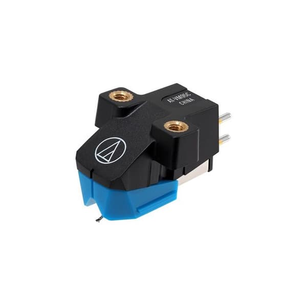 Audio-Technica VM95C - Dual Moving Magnet Cartridge, Tapered Bonded Tip, 1-2" Mount, 20 Hz till 20 kHz Kabel - Adapter