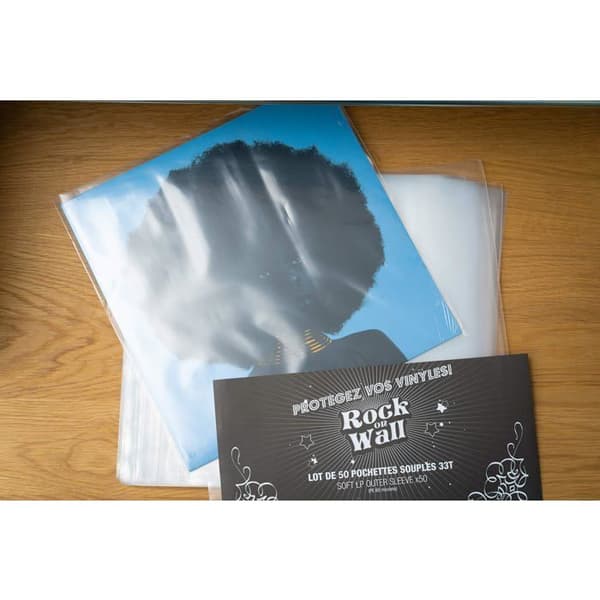 Pochette vinyle - sous-pochette vinyle Rock on wall - AR00259