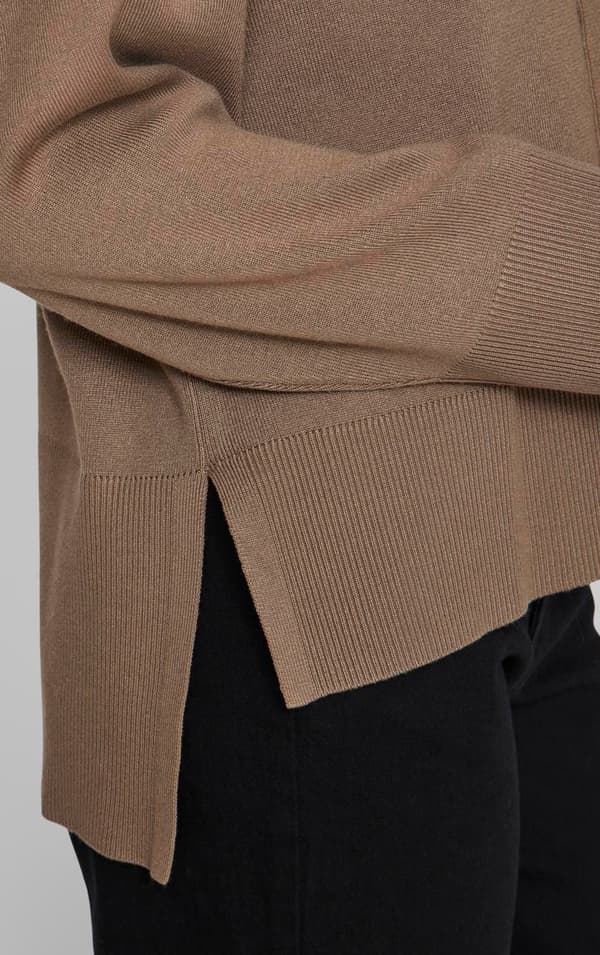 Vila - Viostria Rollneck LS Knit Top