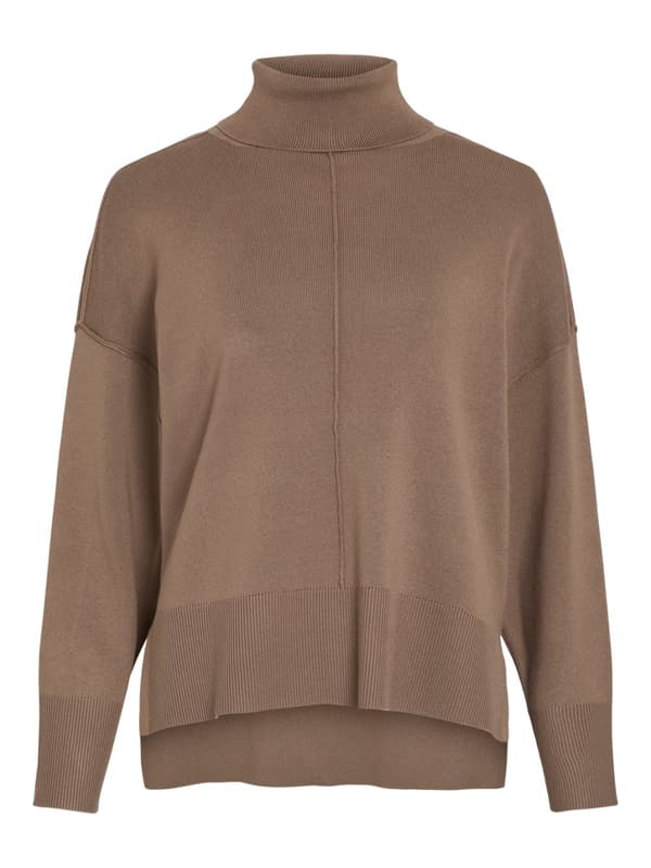 Vila - Viostria Rollneck LS Knit Top