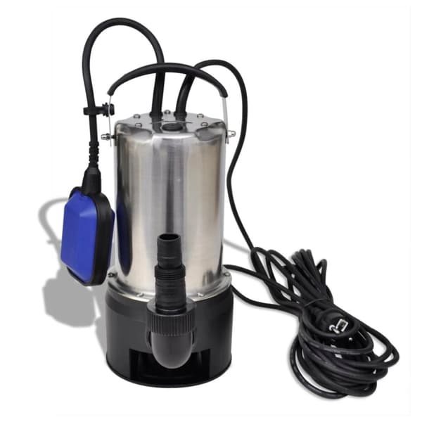vidaXL dykpumpe spildevand 750 W 12.500 l/t.