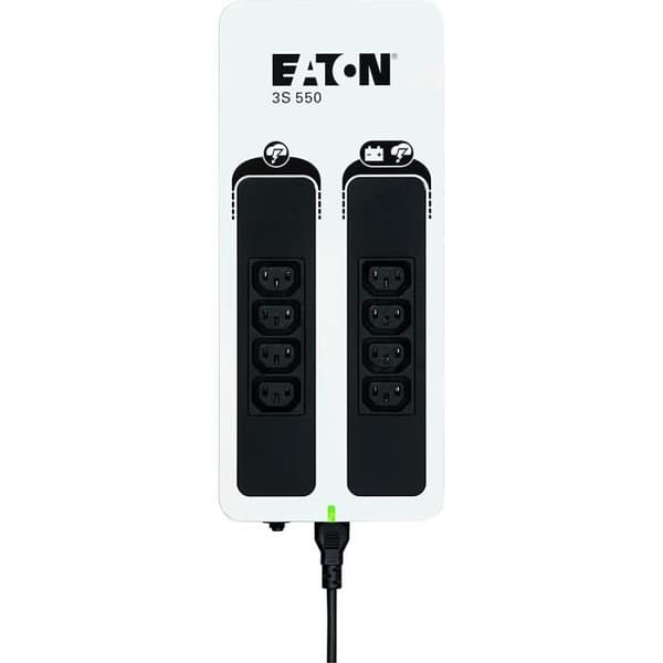 EATON 3S 550 IEC UPS, eluttag, överspänningsavledare - 8 uttag