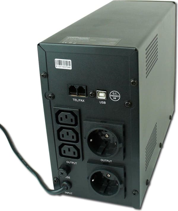 EnerGenie EG-UPS-033 - UPS med LCD, 1200 VA
