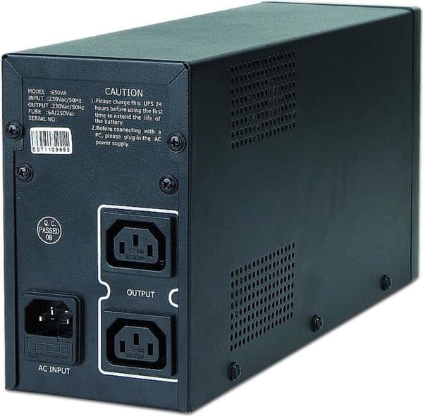 EnerGenie UPS-PC-652A - UPS, 650 VA