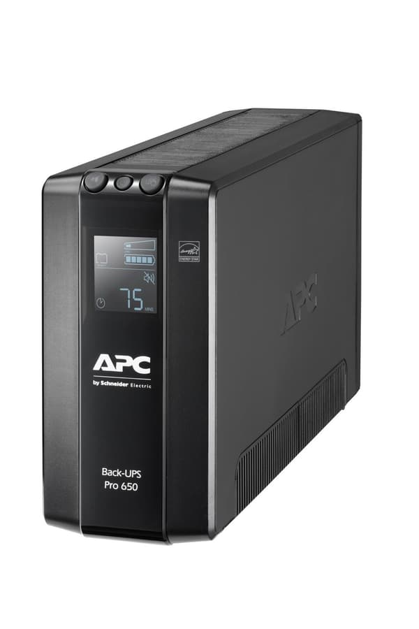 APC Back-UPS PRO BR650MI - Nødstrømforsyning, 6x C13 udgang, USB, 650VA