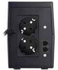 Miniatyrbillede 2 af 7: PowerWalker VI 650 SHL Schuko Line interaktiv 0,65 kVA 360 W 2 AC-udgang(er)