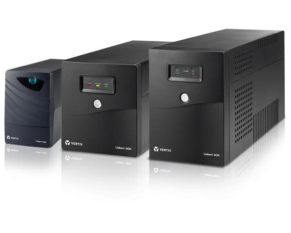 Vertivâ„¢ Liebert® itON 400VA E 230V line-interactive essential UPS, desktop kabinet, 400VA - 2 x Schuko, passiv køling (uden blæser) (LI32101CT00)