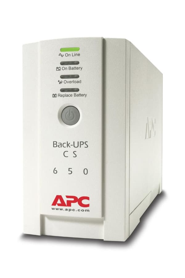 APC Back-UPS 650VA nødstrømforsyning 4x C13 udgang, USB Beige