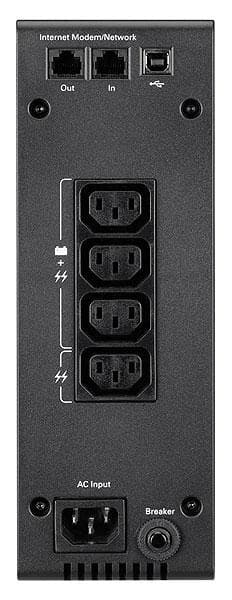 Eaton 5S 550i 0,55 kVA 330 W 4 AC-udgang(er)