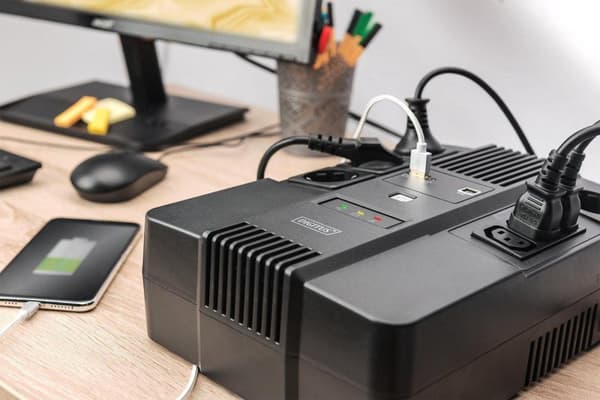 Digitus DN-170111 UPS Line-interactive 0,8 kVA 480 W 7 AC output(s)