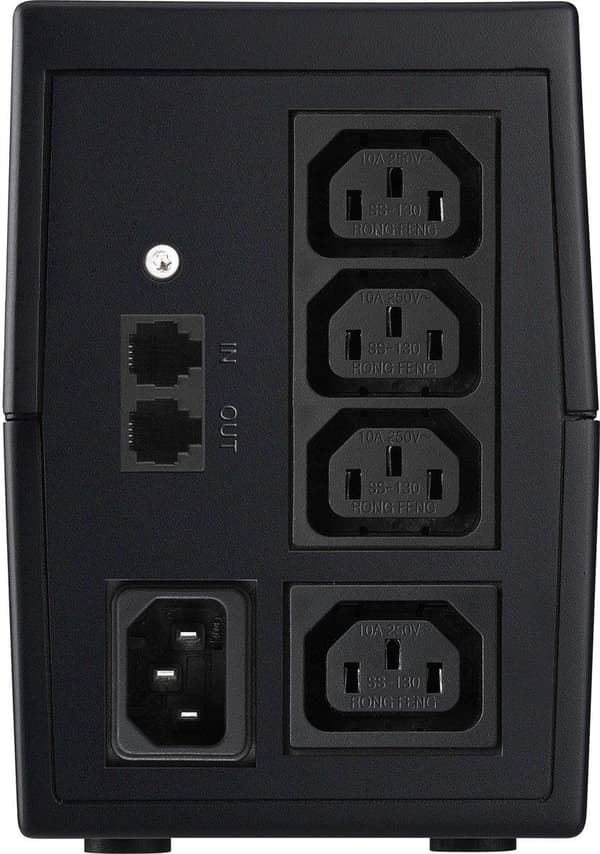 PowerWalker VI 800 STL Line-Interactive 0.8 kVA 480 W 2 AC-pistorasiaa