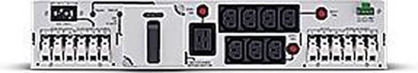 CyberPower MBP63AHVHW82U Strømfordeling 2U Sort, Sølv 8 AC Output(s) Sort, Sølv