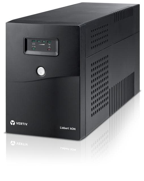 Vertivâ„¢ Liebert® itON 1500VA E 230V line-interactive essential UPS, desktop-kabinet, 1500VA - 2 x Schuko, 2 x C13 kolde enheder + USB, passiv køling Sort