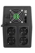Miniatyrbillede 4 af 5: Bluewalker PowerWalker VI 1500 SCL - UPS - AC 162 900 Watt - 1500 VA 9 Ah - USB - Udgangsporte: 4 (10121142)