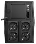Miniatyrbillede 5 af 5: Bluewalker PowerWalker VI 1500 SCL - UPS - AC 162 900 Watt - 1500 VA 9 Ah - USB - Udgangsporte: 4 (10121142)